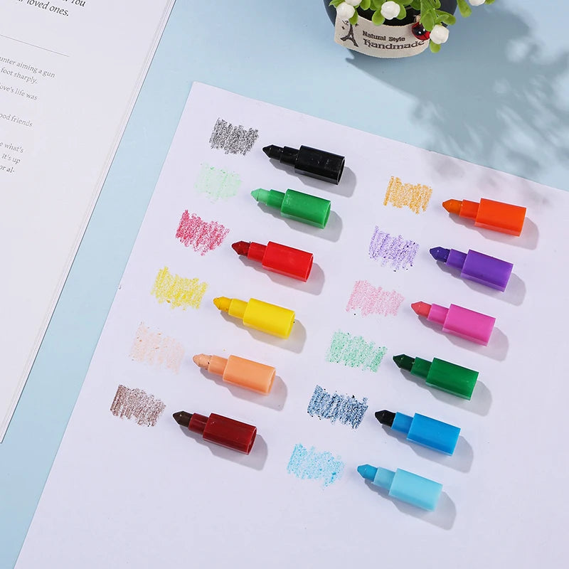 Crayon 12Color Stackable Crayons Play & Learn G