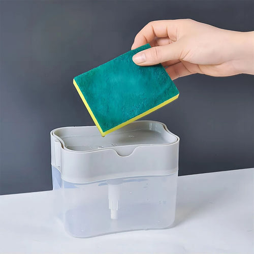 1 Kitchen Soap Dispenser Cleaning Cloth Clean