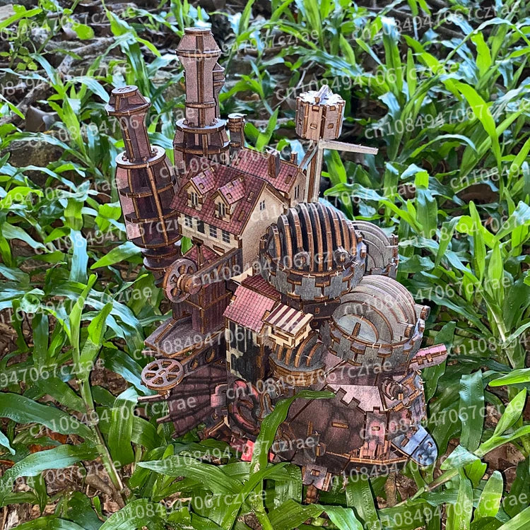Wooden assembly model animation Play & Learn Ge