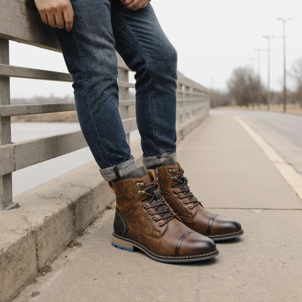 Boots Fashion Retro 2026 Casual Brand Comfort