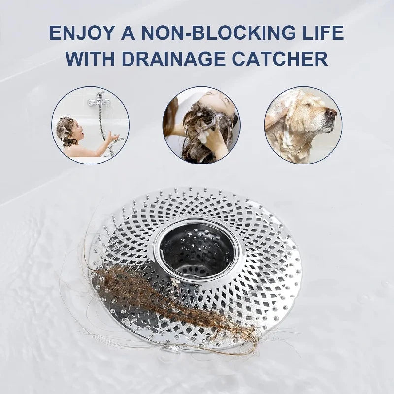 Detachable Drain Hair Catcher Home Essentials