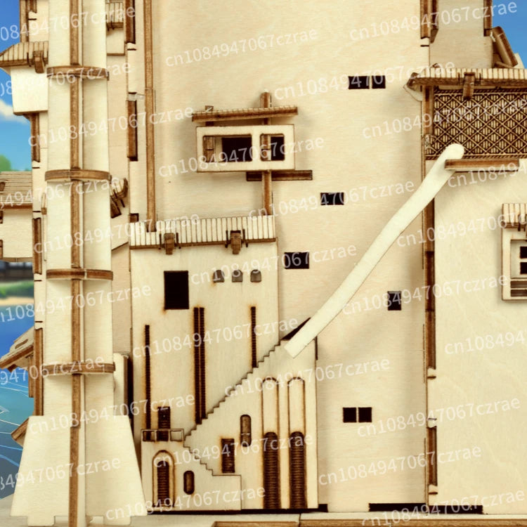Wooden assembly model animation Play & Learn Ge
