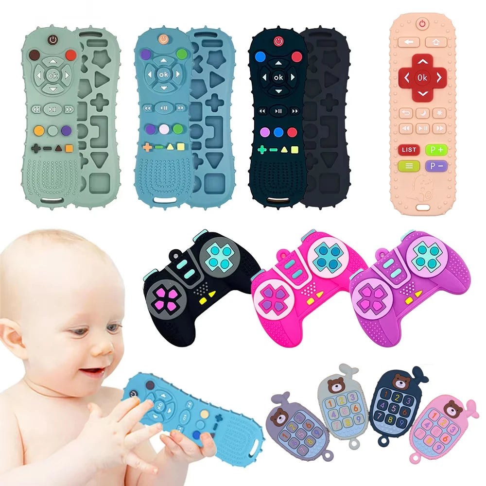 Silicone Teether Remote Sensory Essential