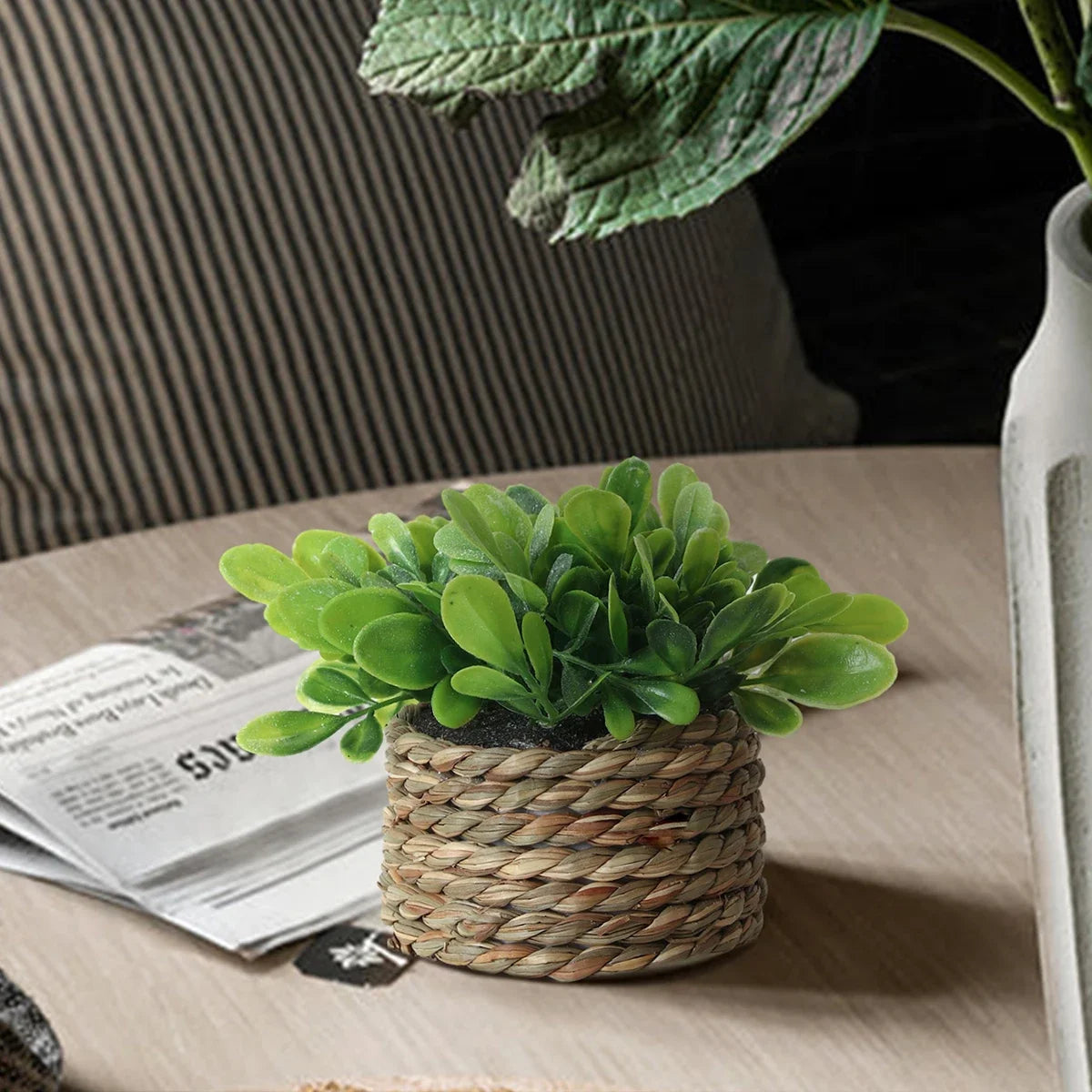 3pcs Green Artificial Plants