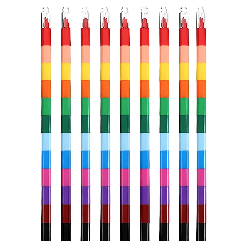 Crayon 12Color Stackable Crayons Play & Learn G