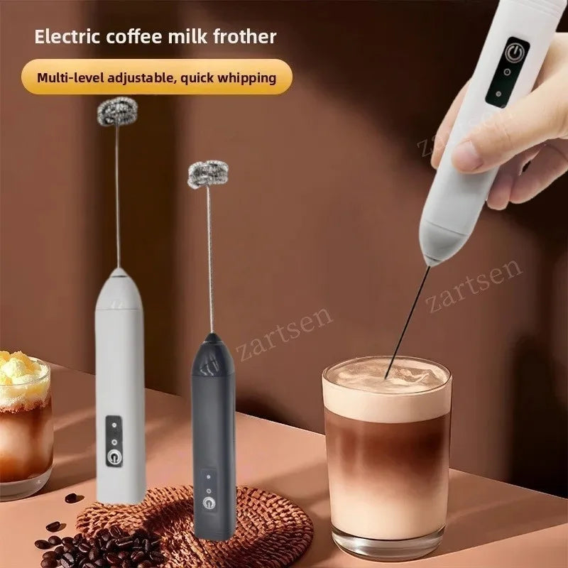 Wireless Milk Frother Electric Type C Handhel