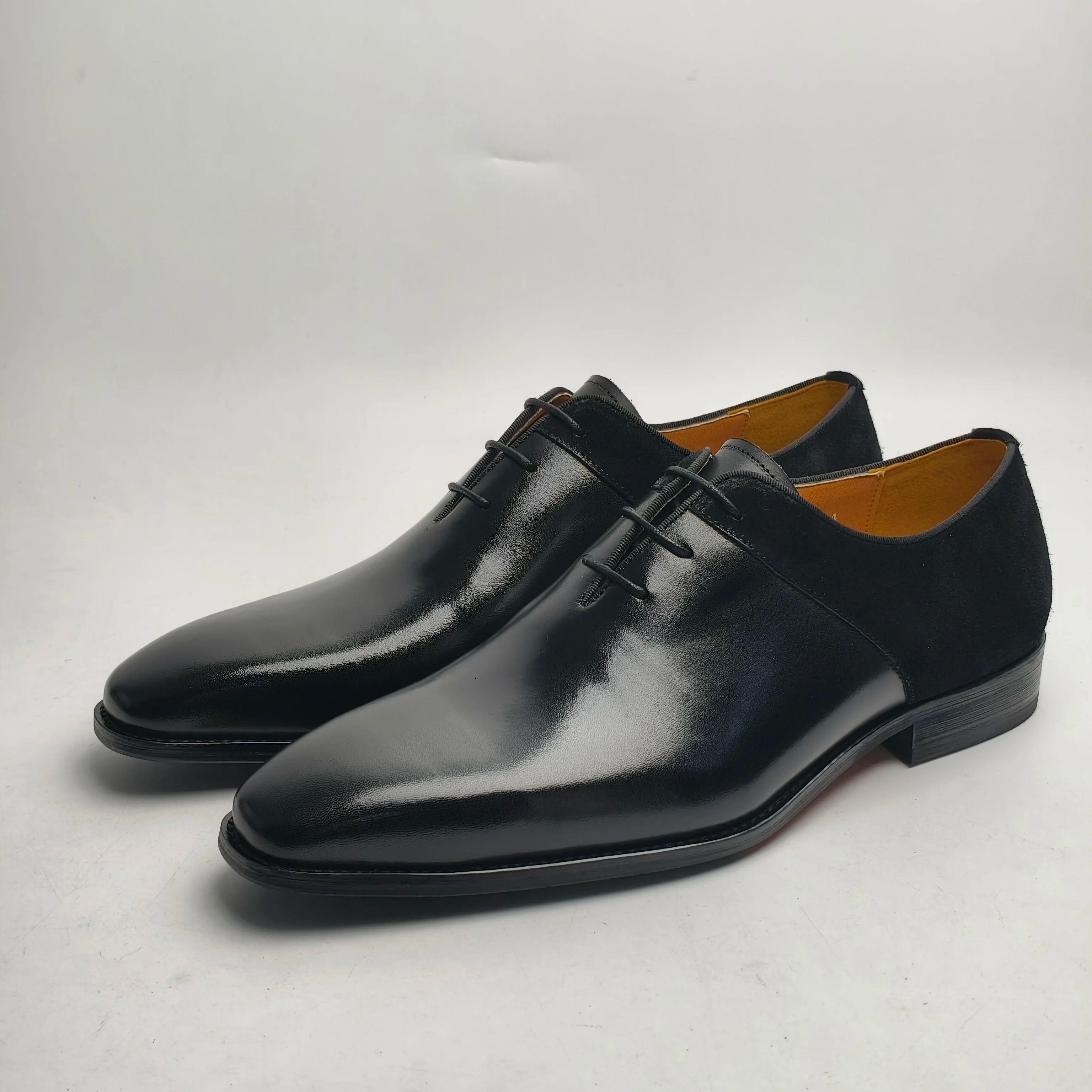 Green Classic Leather Formal Casual Wedding P