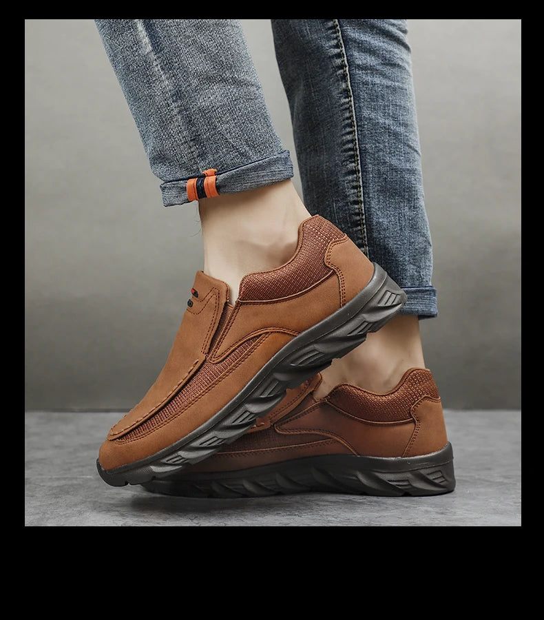 Sneakers Light Loafers Slip On Casual Comfort