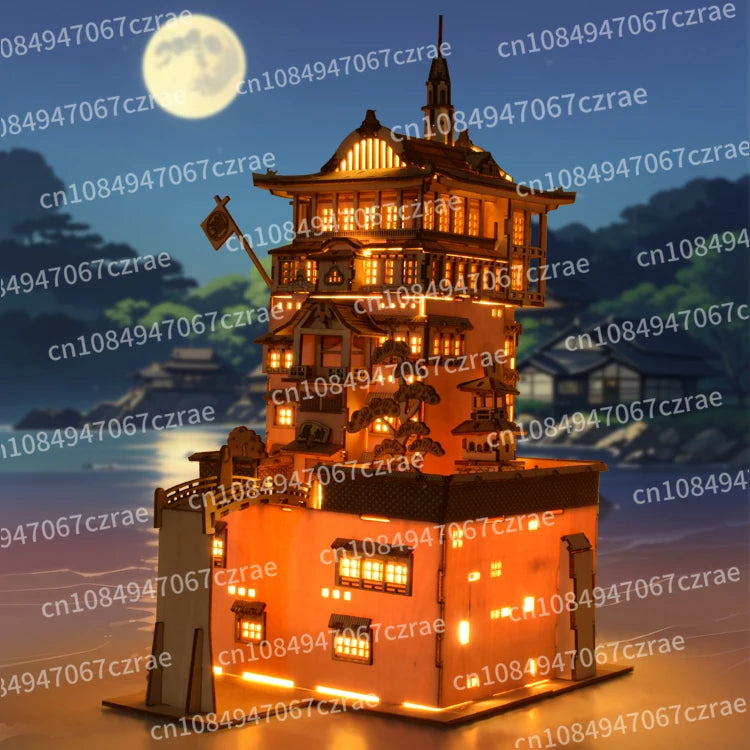 Wooden assembly model animation Play & Learn Ge