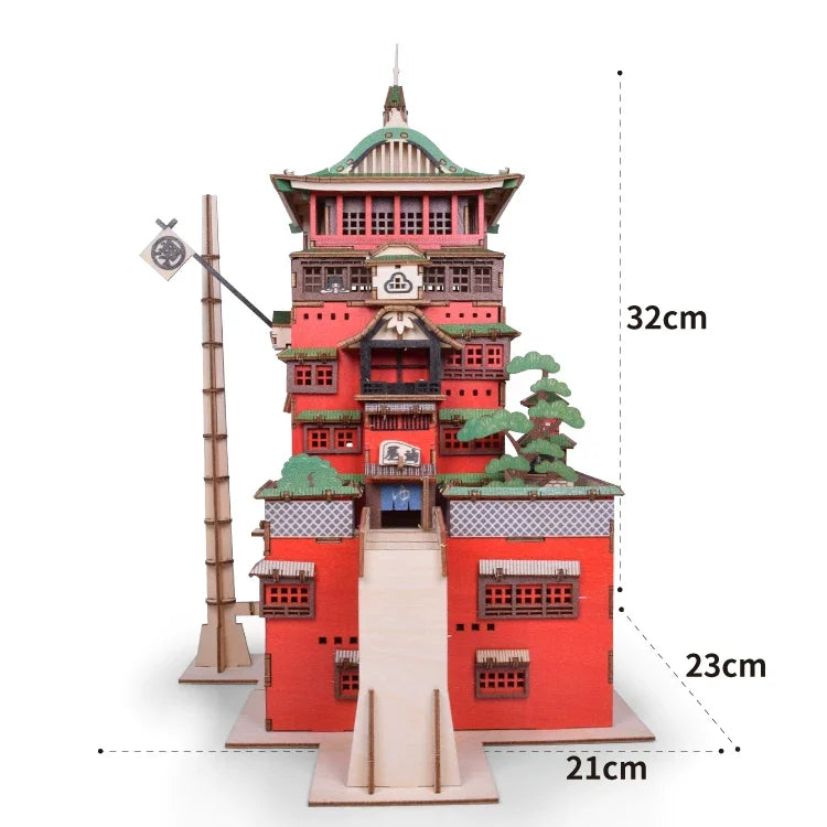 Wooden assembly model animation Play & Learn Ge