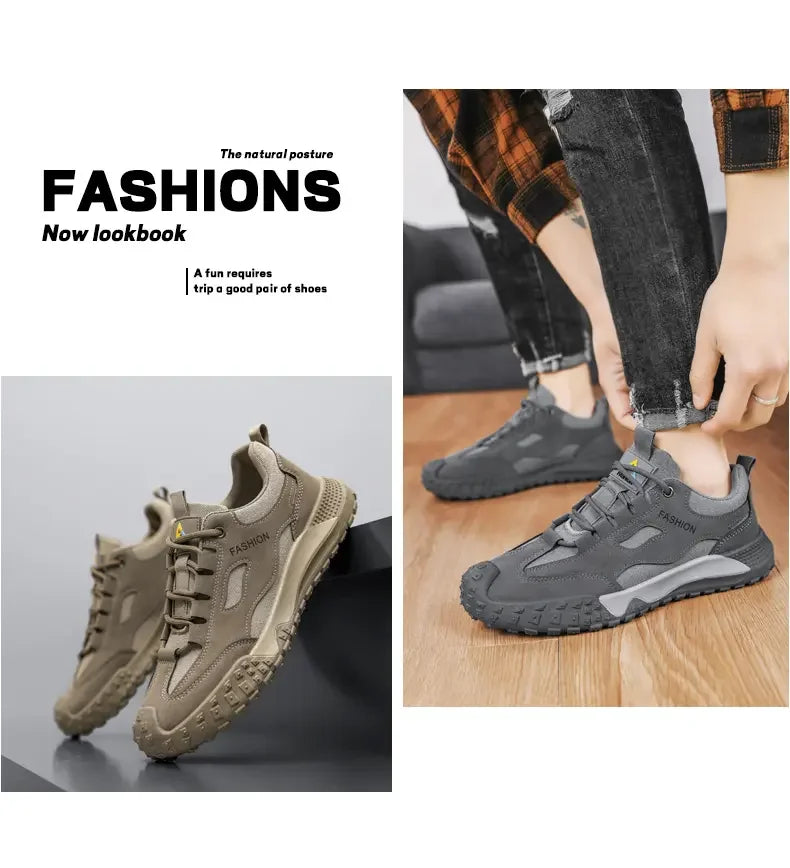 Sneakers High Quality Thick Soled Work Strap