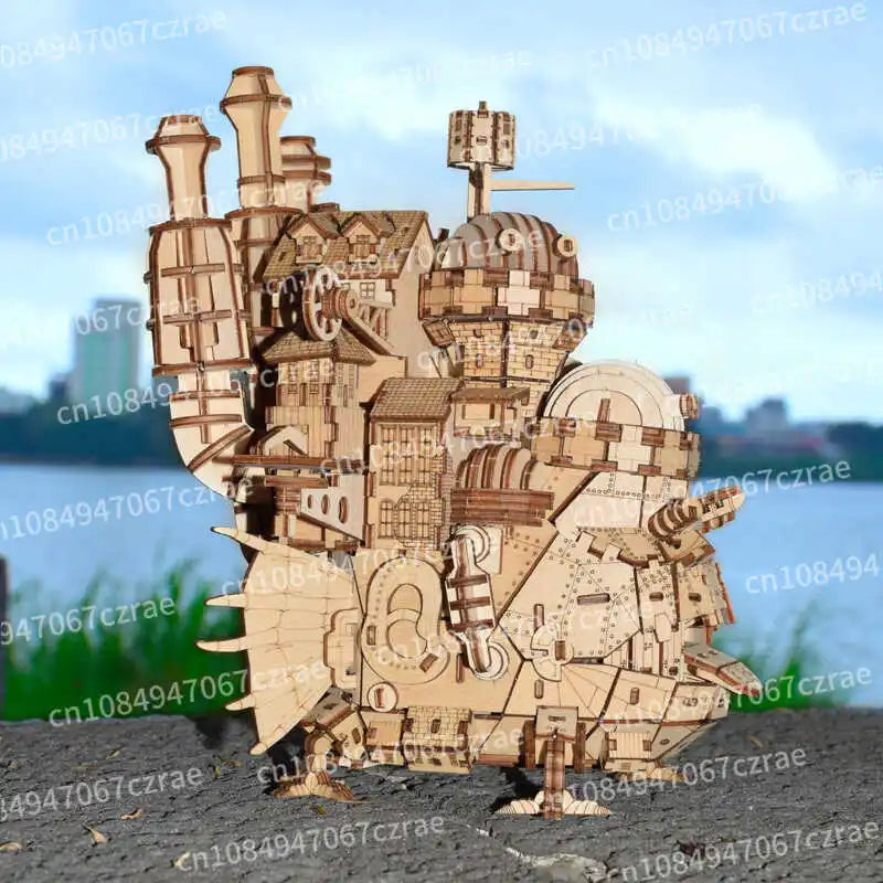 Wooden assembly model animation Play & Learn Ge
