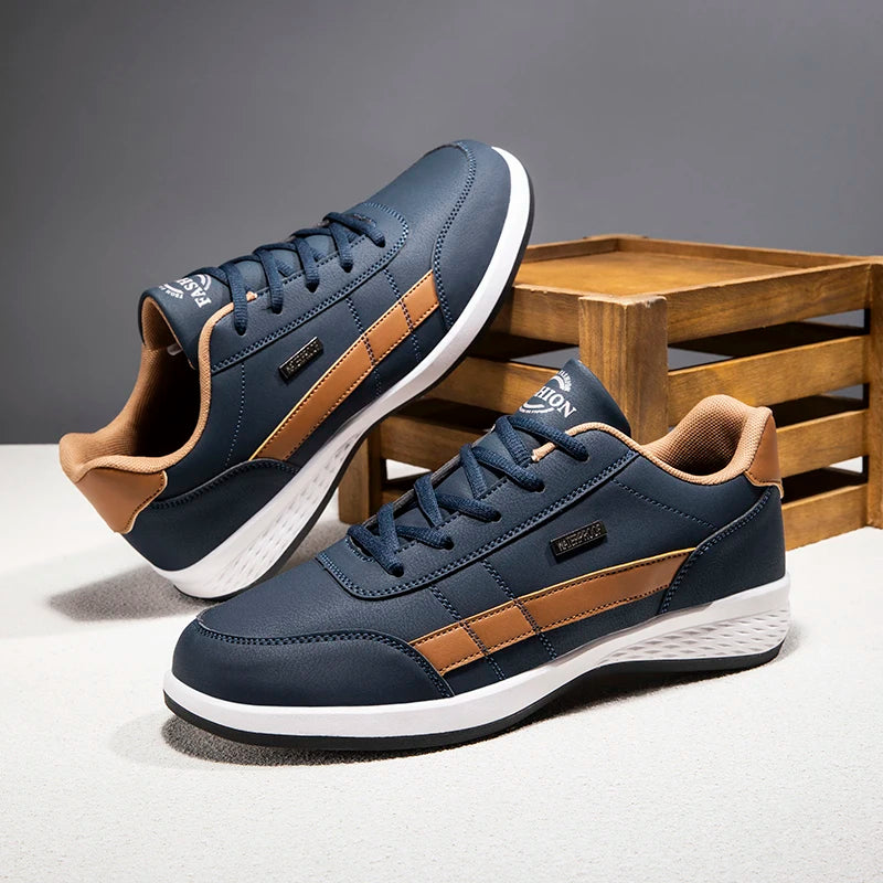 Brown Big 48 Sneakers Trend Casual Breathable