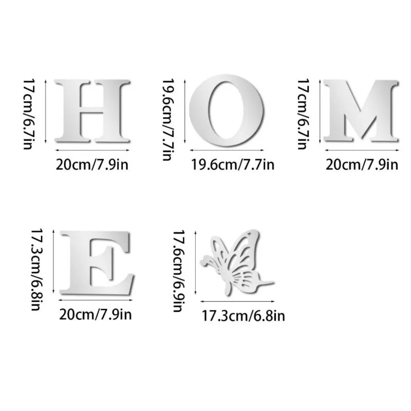 Logo 3D Mirror Wall