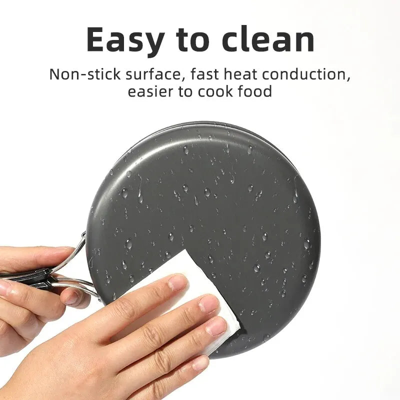 Pacoone Camping Cookware Cookware Kit Outdoor