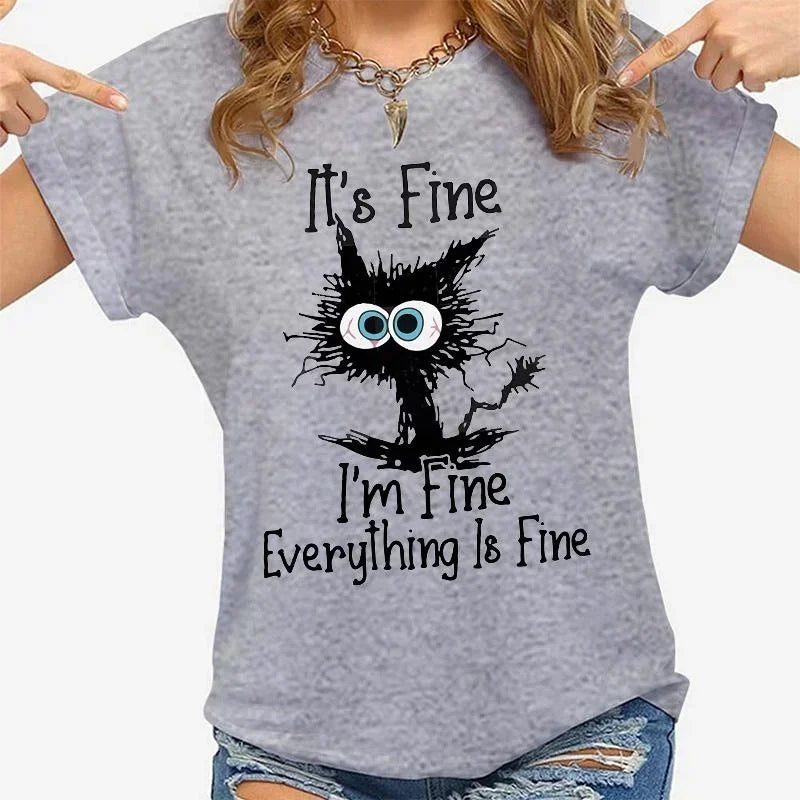 Cat Its Fine Top