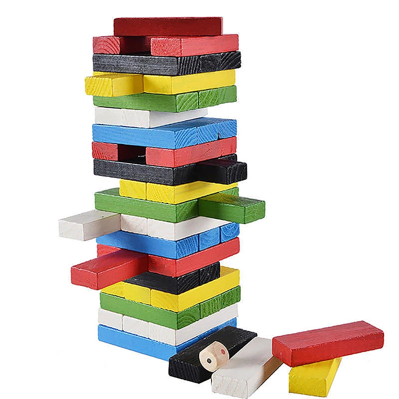 Solid Wood Stacked High Play & Learn Gear