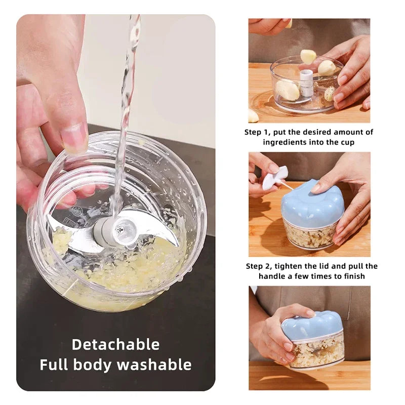 Mini Food Garlic Vegetable Home Essentials