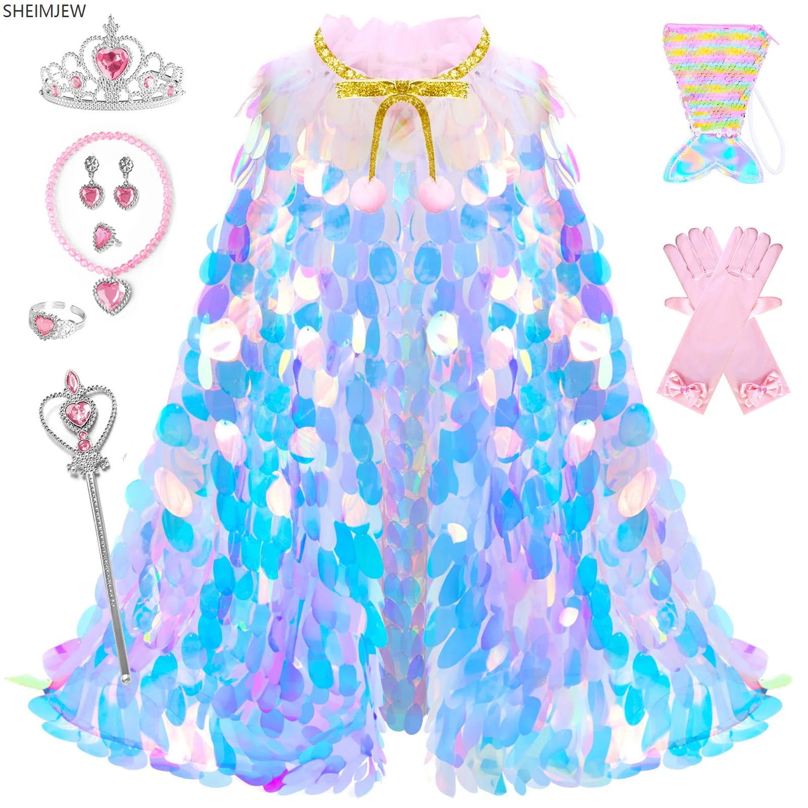 Mermaid Princess Role Dress