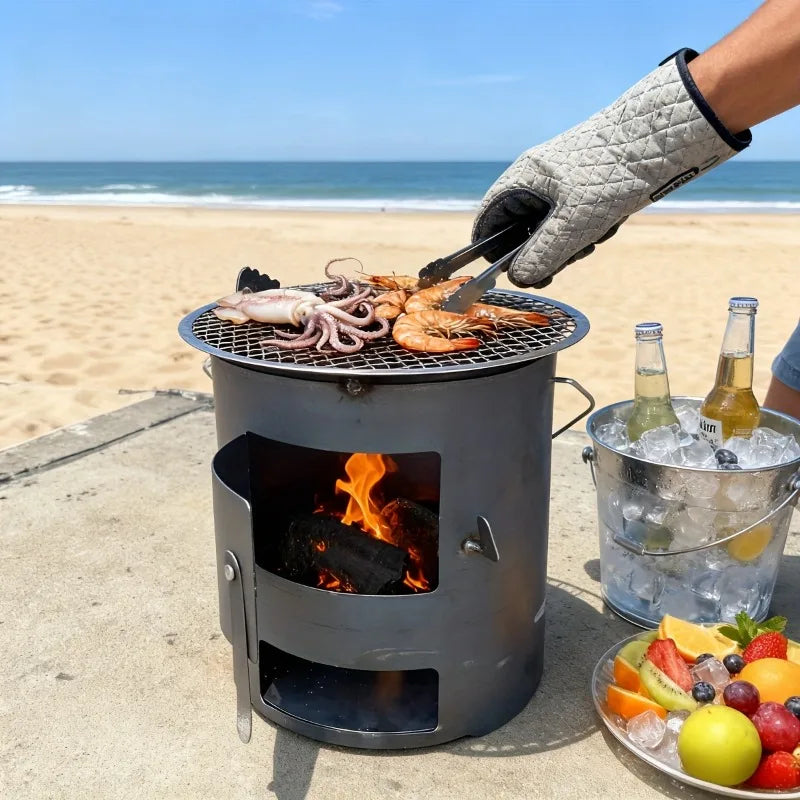 Outdoor Fire Pit Stove Kitchen Tools Kitchen