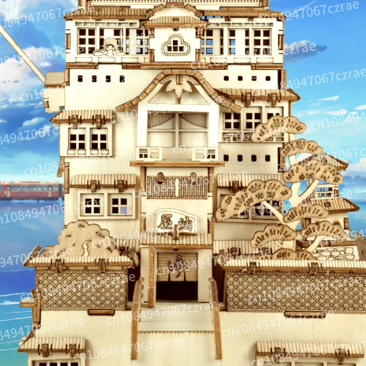 Wooden assembly model animation Play & Learn Ge