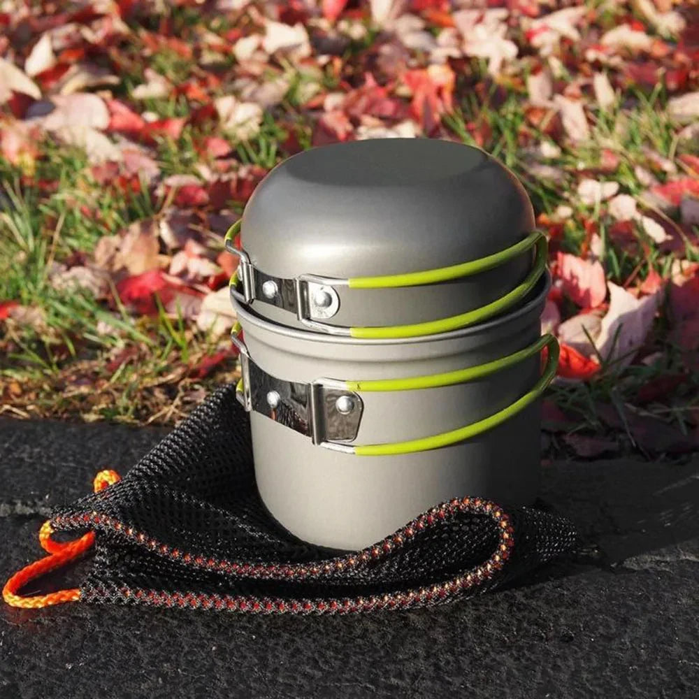 Camping Pots Cookware Outdoor Cooking Tablewa