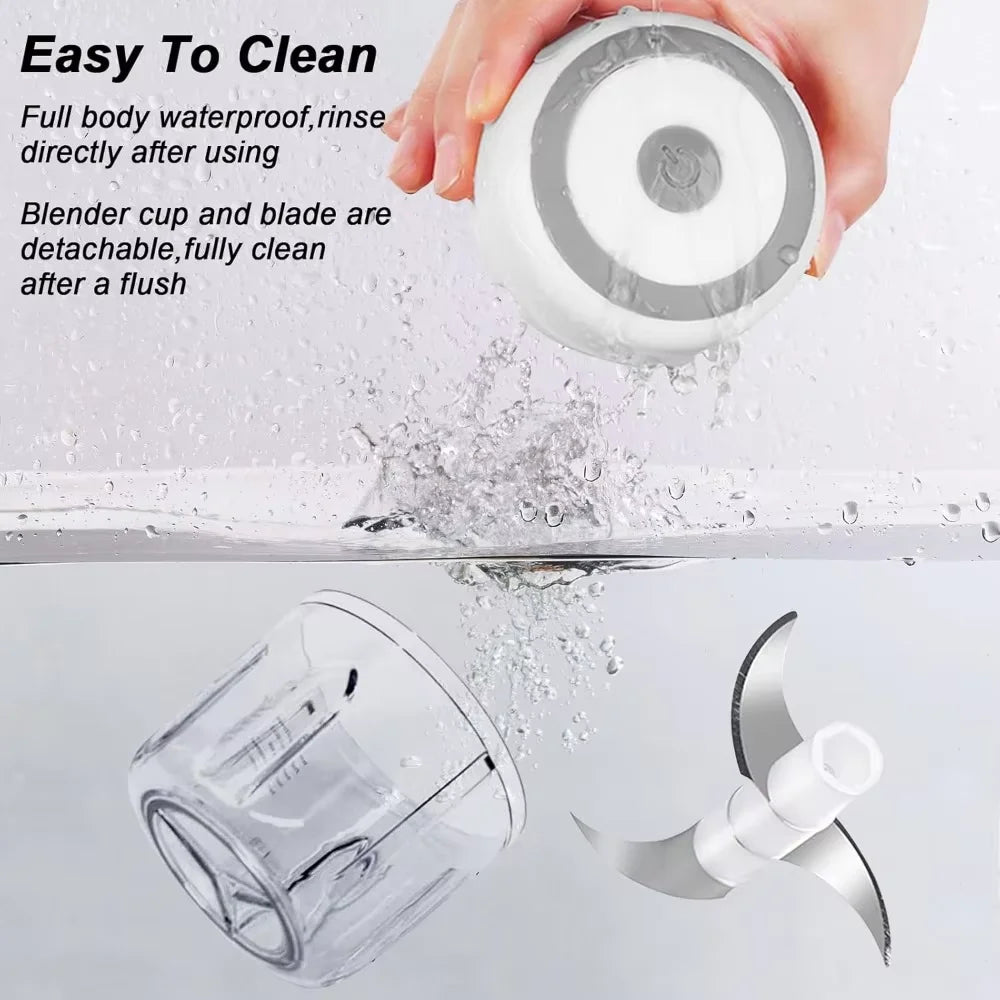 Mini Electric Garlic Chopper 2 Choice Selection