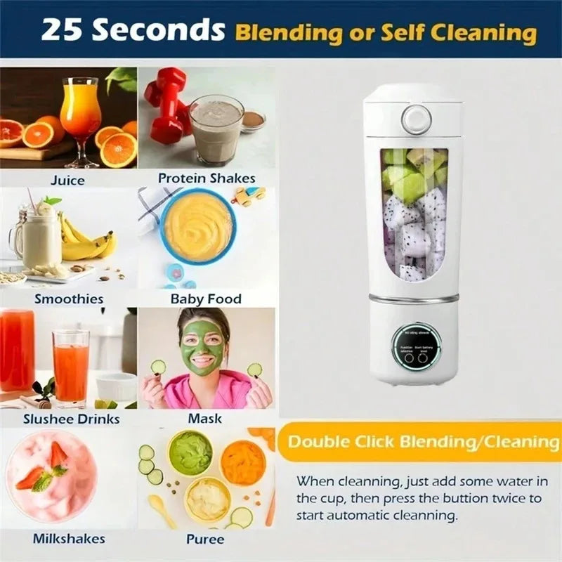 New Juice Blender Shakes Smoothies 700Ml Mult