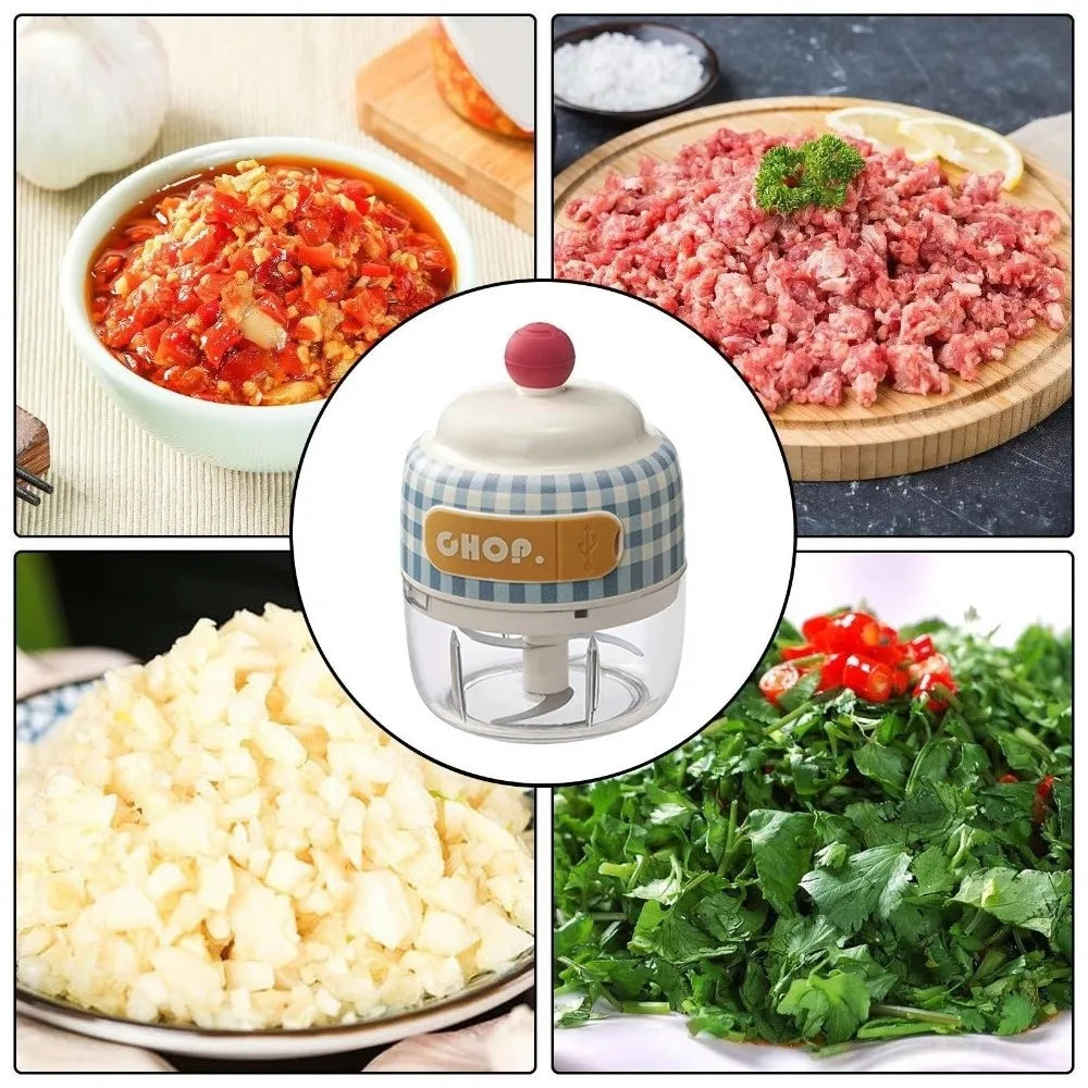 Mini Portable Electric Garlic Home Essentials