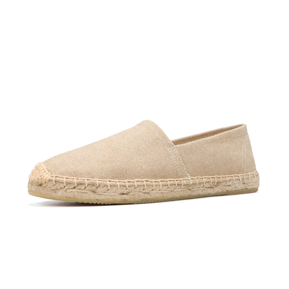 Classic Spring Autumn Hemp Canvas Espadrilles