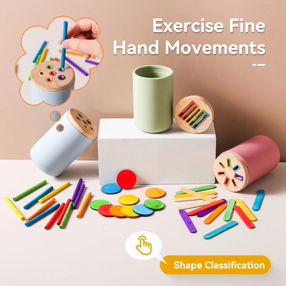 Silicone Color Sorting Sensory Essential