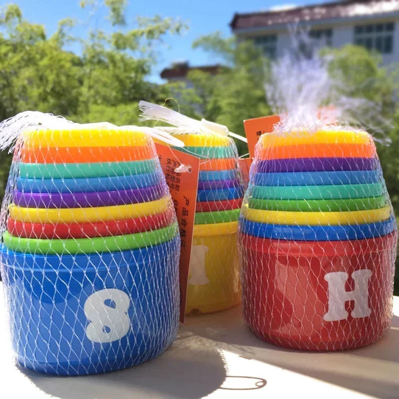9PCS s Stackable Numbers Play & Learn Gear