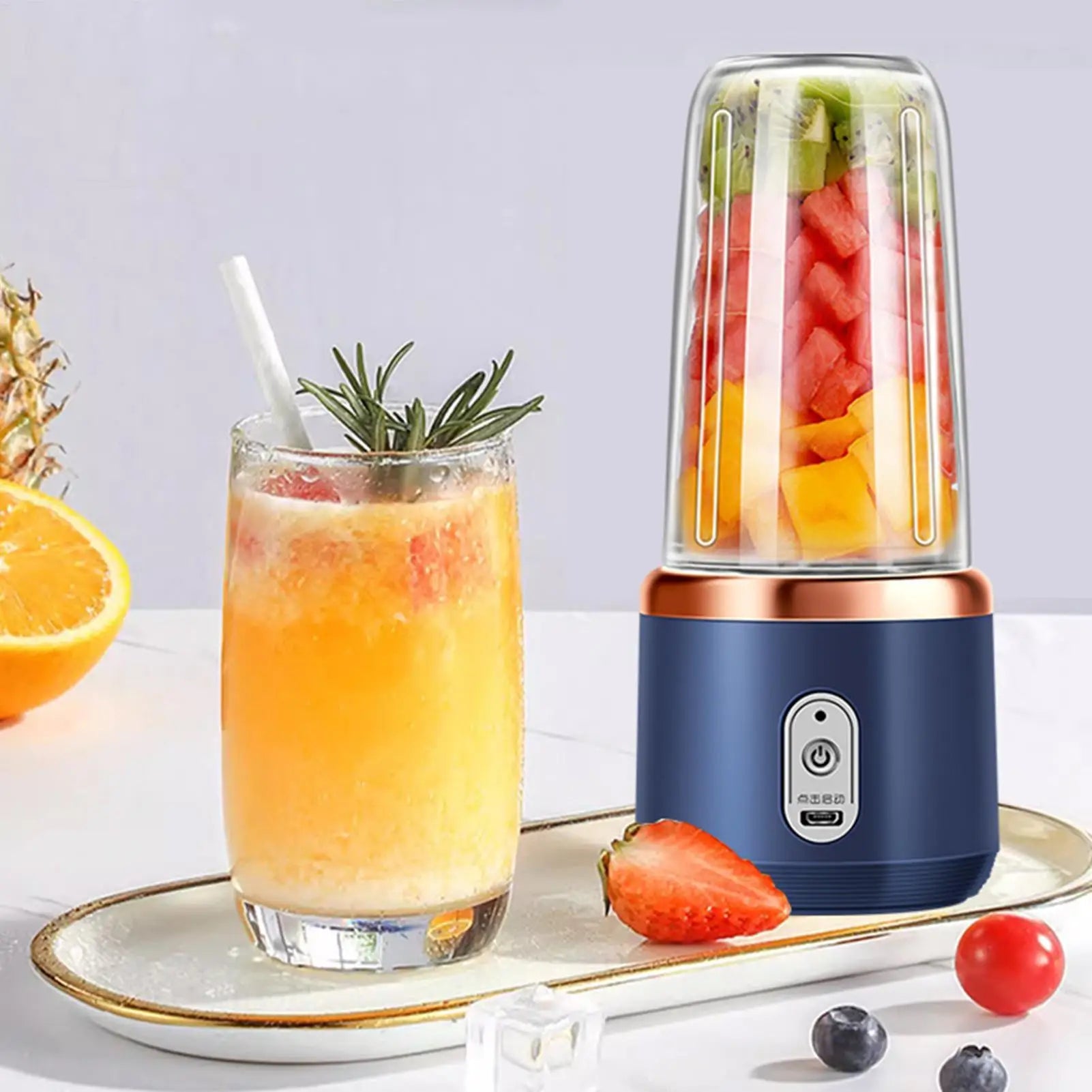 Juice Blender Usb Rechargeable Juicer Cup Per