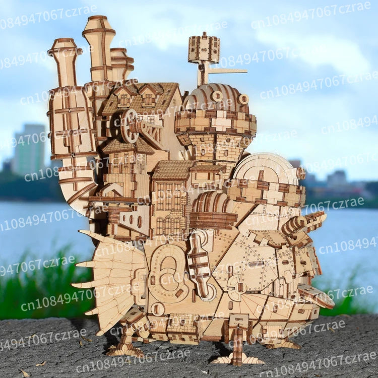 Wooden assembly model animation Play & Learn Ge