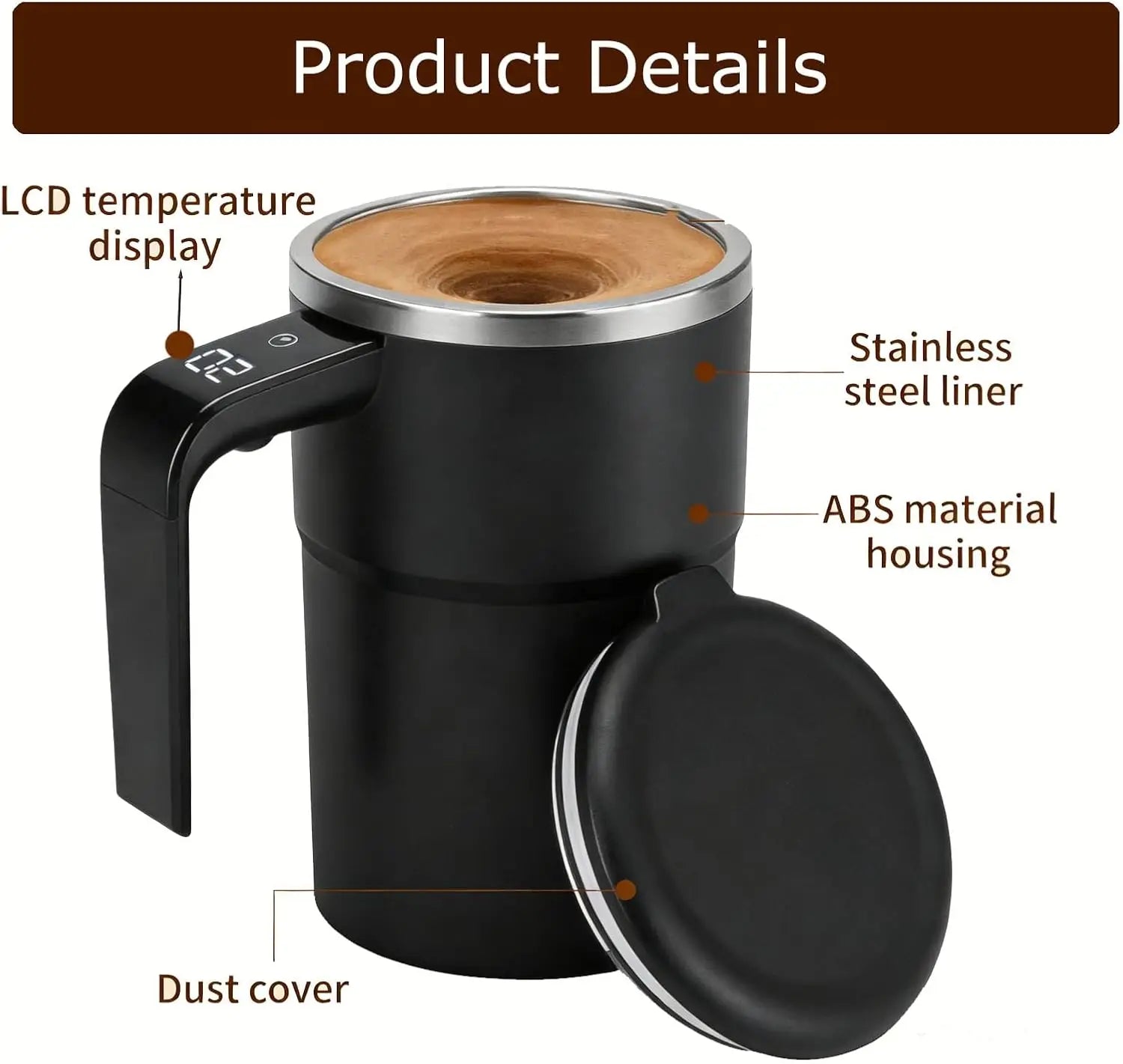 Smart Automatic Mixing Cup Coffee Cup Electri