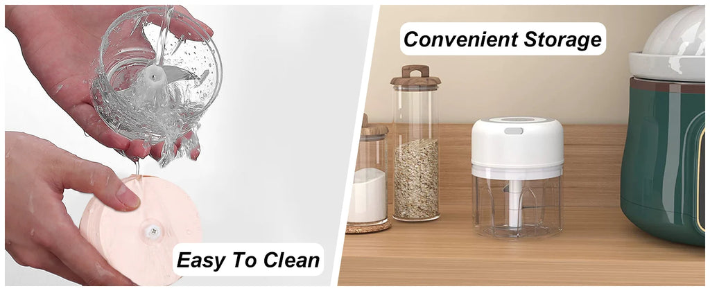 Mini Electric Garlic Chopper 2 Choice Selection