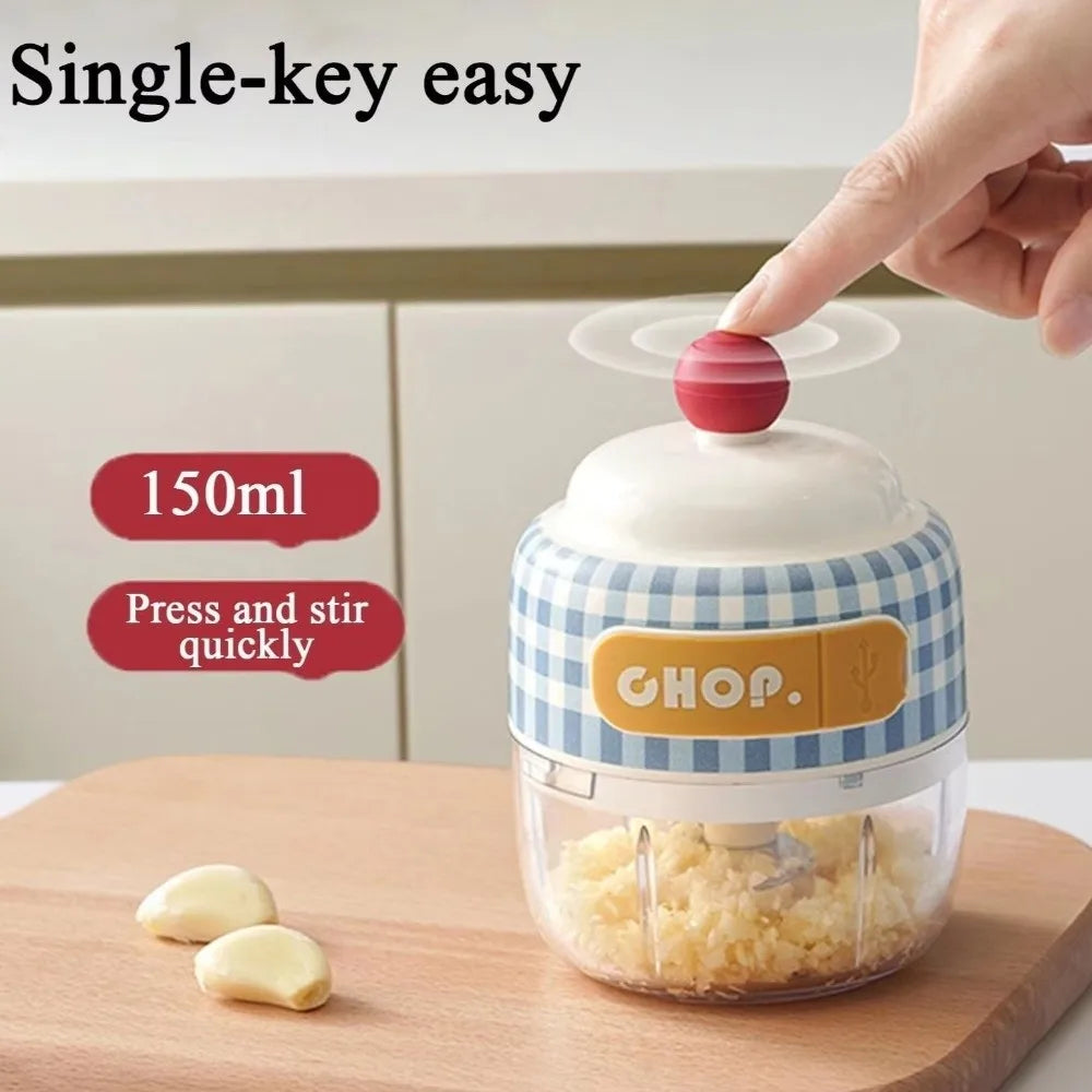 Mini Portable Electric Garlic Home Essentials