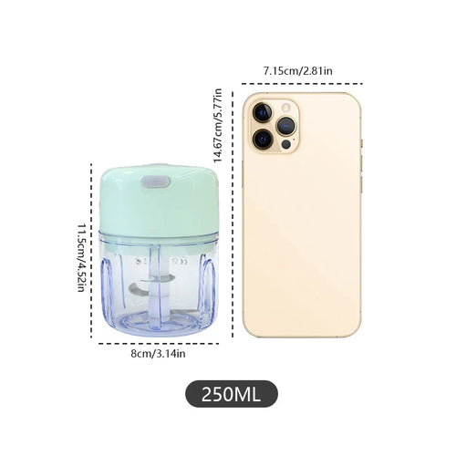 250ml Mini Rechargeable Garlic Chop Choice Selection