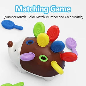 Hedgehog Fine Motor Developmental Tool