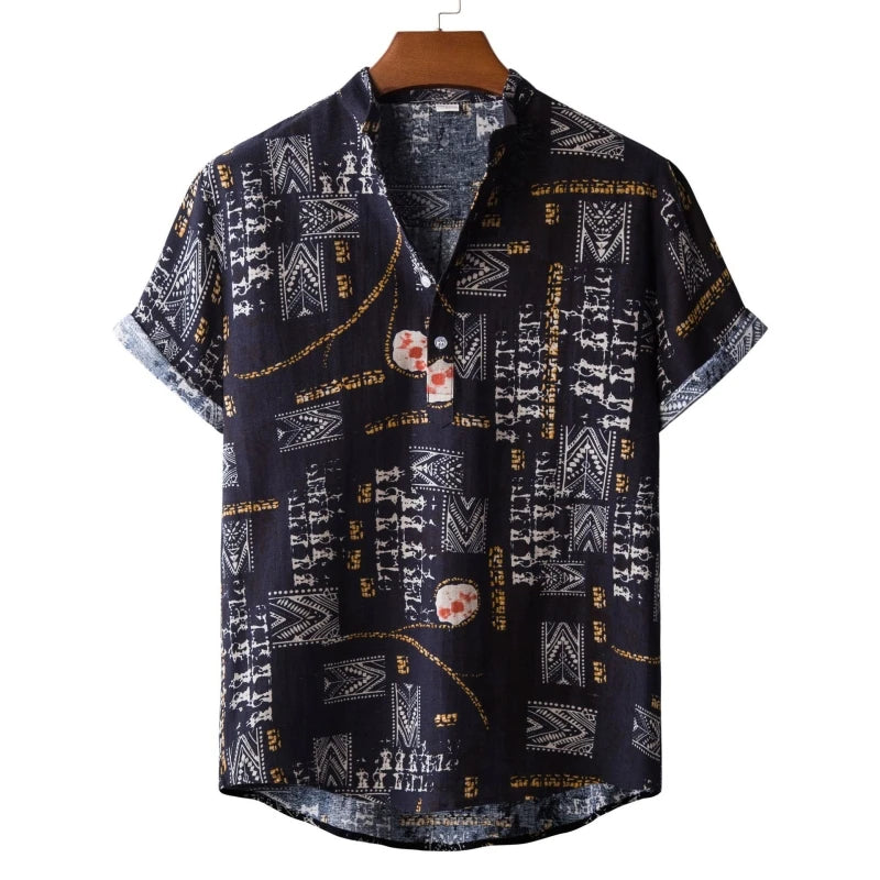 Cotton Hawaiian Shirt