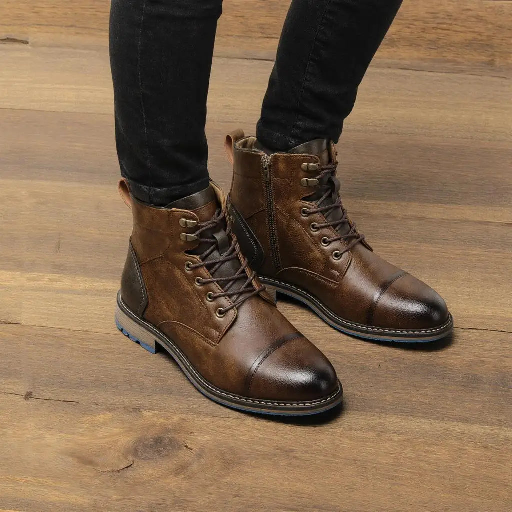 Boots Fashion Retro 2026 Casual Brand Comfort