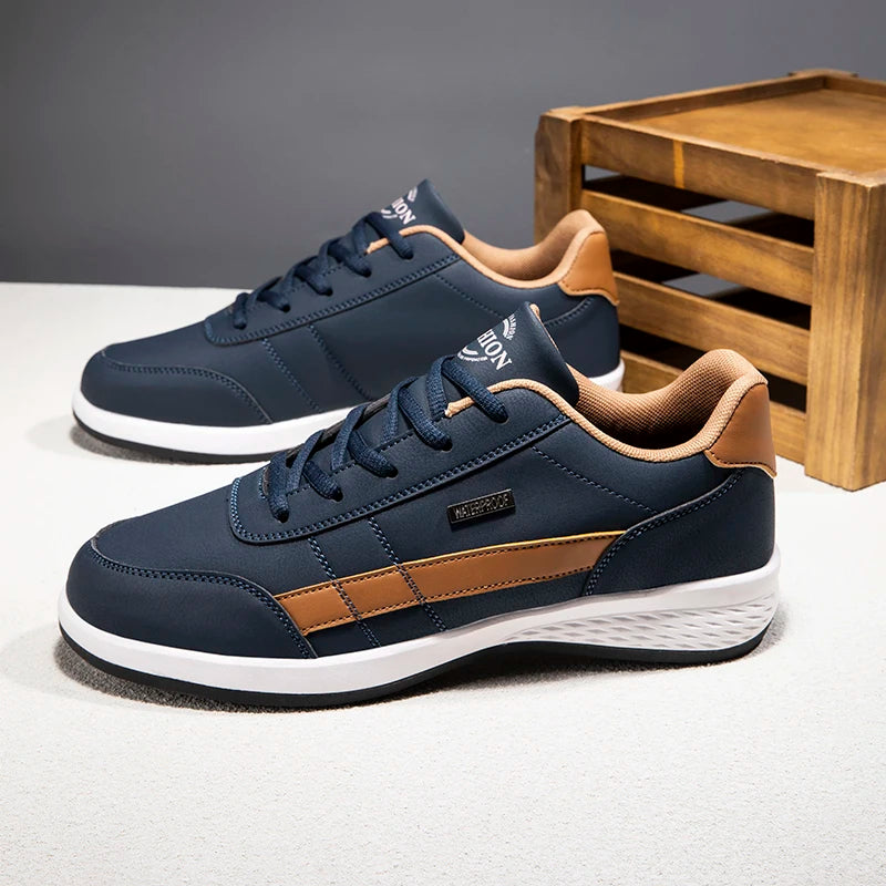 Brown Big 48 Sneakers Trend Casual Breathable