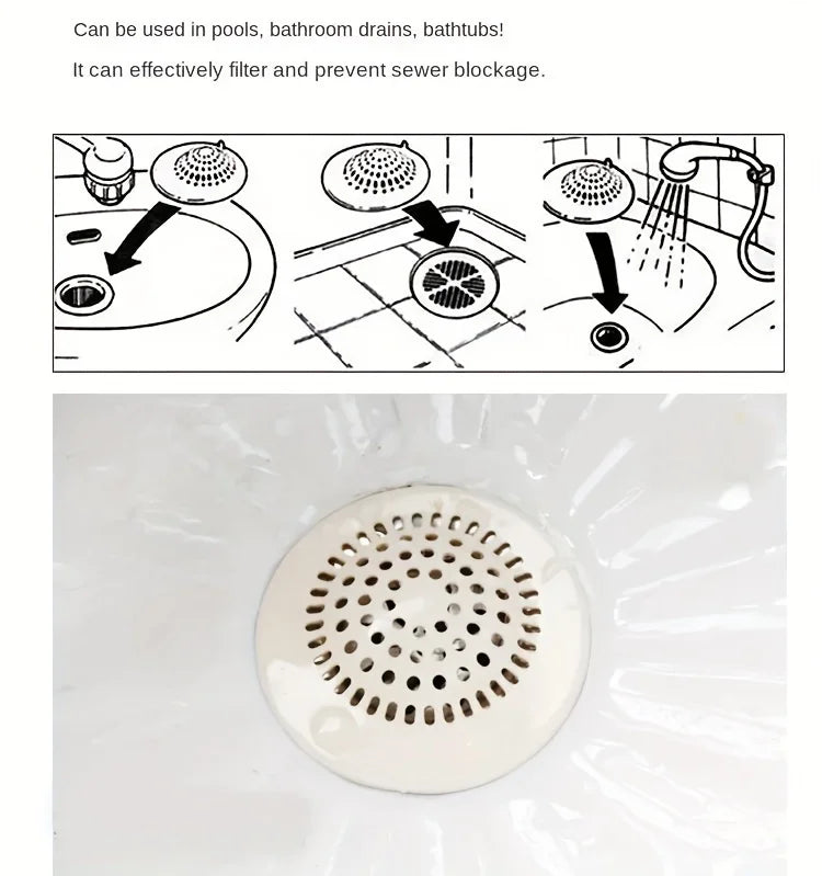 3pcs Hair Catcher Shower Choice Selection
