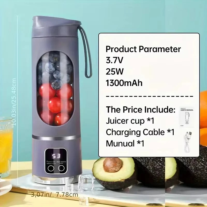Juicer Handheld Blender Usb Charging Juice Sm