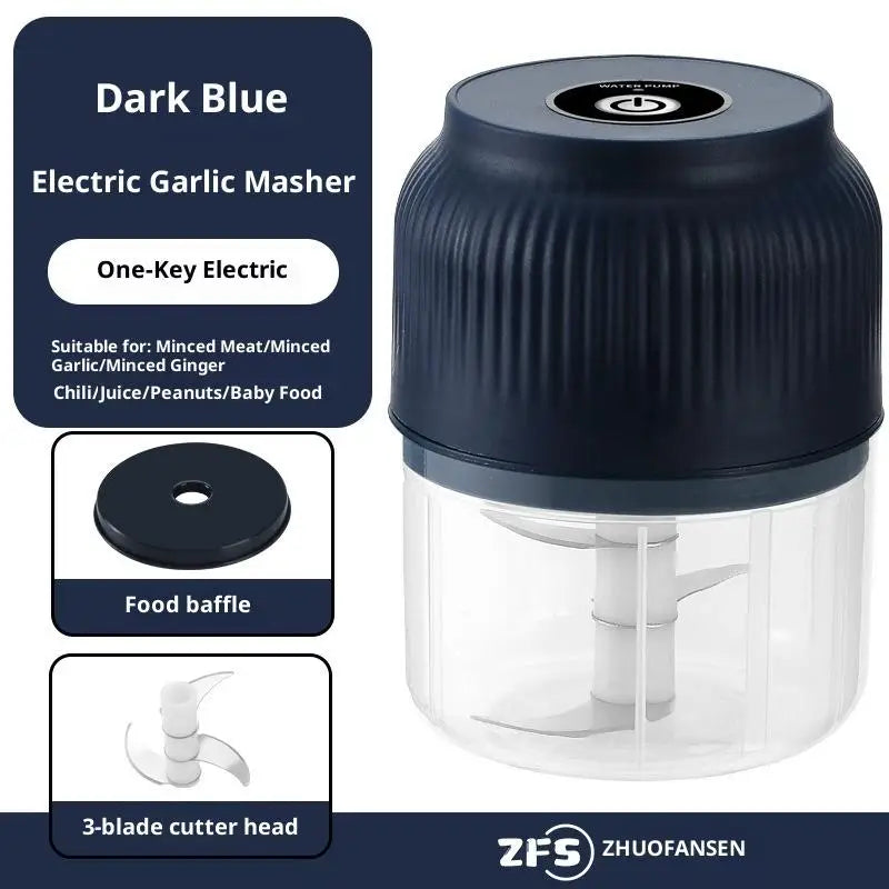 Portable Electric Garlic Masher Home Essentials