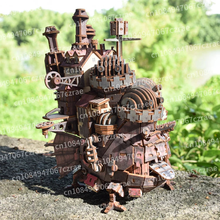 Wooden assembly model animation Play & Learn Ge
