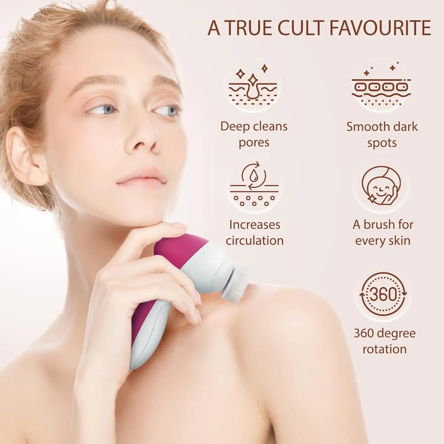 7in1 Electric Exfoliating Facial Radiant Beauty