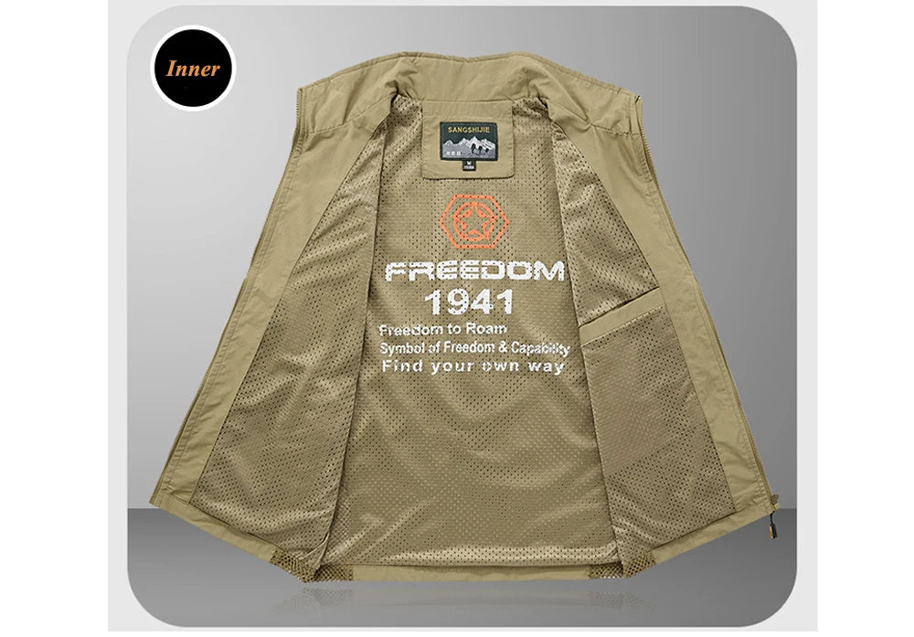 Work Mesh Vest Outerwear