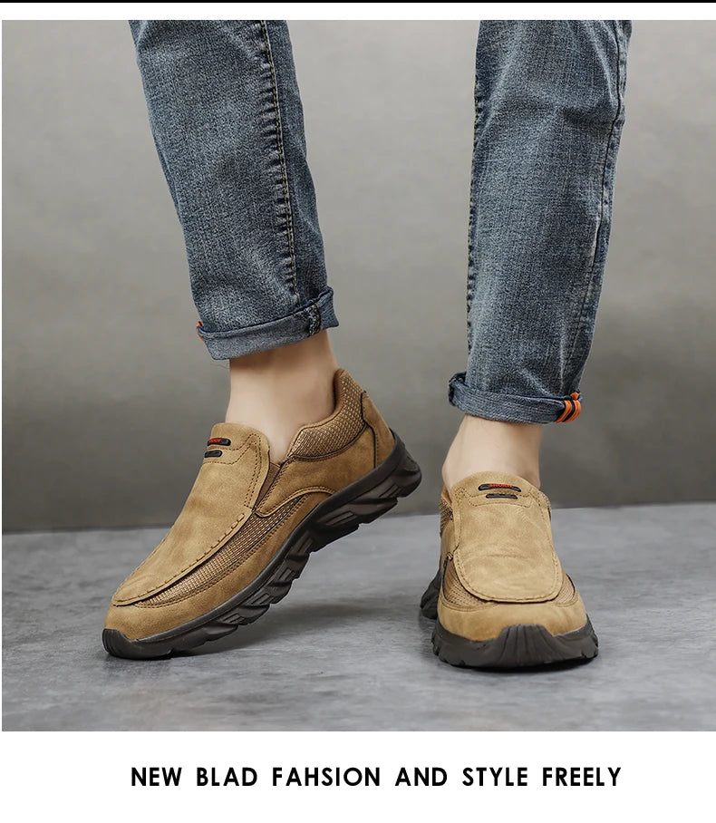 Sneakers Light Loafers Slip On Casual Comfort