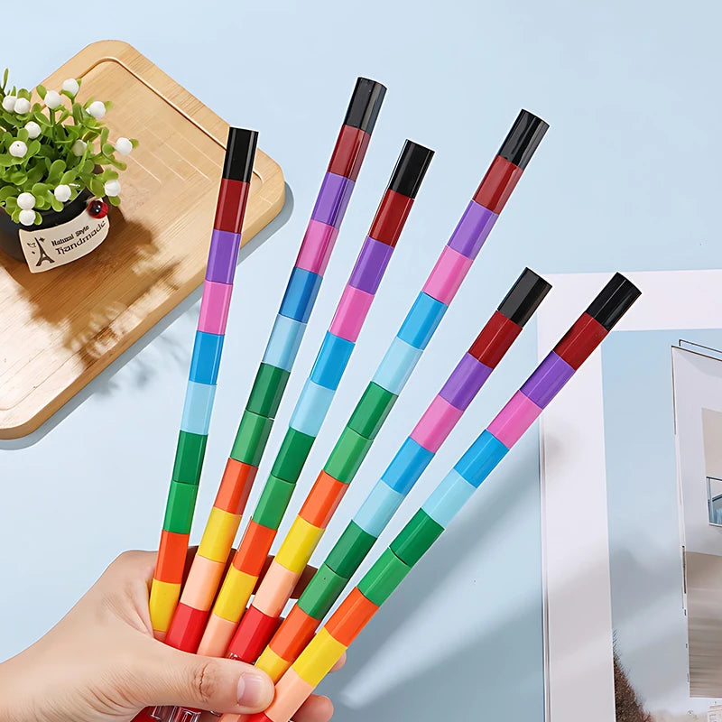 Crayon 12Color Stackable Crayons Play & Learn G